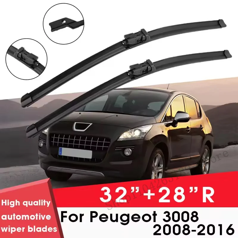 Car Wiper Blade Blades For Peugeot 3008 2008-2016 32"+28R" Windshield Windscreen Clean Naturl Rubber Cars Wipers Accessories
Car Wiper Blade Blades For Peugeot 3008 2008-2016 32"+28R" Windshield Windscreen Clean Naturl Rubber Cars Wipers Accessories