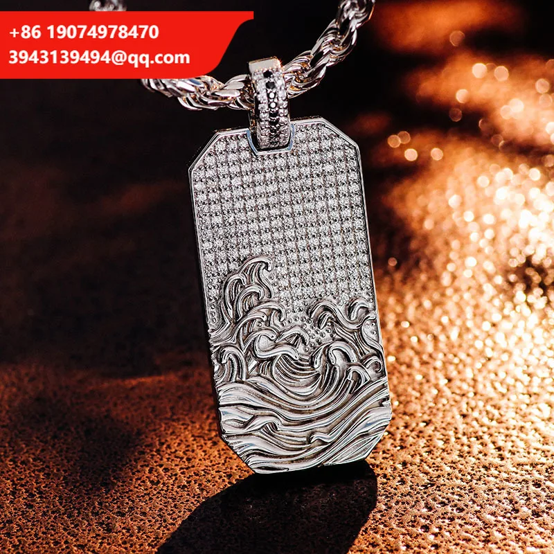 VVS Moissanite Pendant 925 Silver Gold Plated Pendants Support OEM Custom Factory Wholesale Iced Out Hop Pendant
VVS Moissanite Pendant 925 Silver Gold Plated Pendants Support OEM Custom Factory Wholesale Iced Out Hop Pendant
