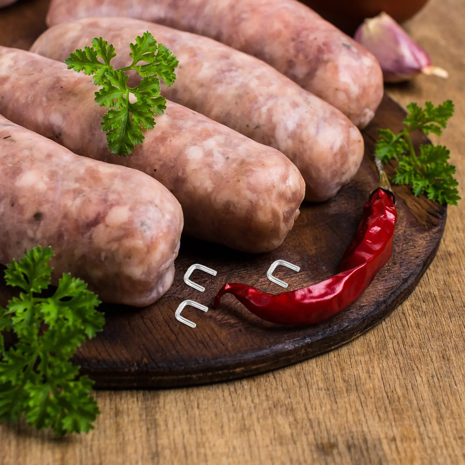 4000Pcs Sausage U Clips Manual Clipper Aluminum Sealing Nails for Food Packaging Sausage Casing Clips Manual U Clipper Nails
4000Pcs Sausage U Clips Manual Clipper Aluminum Sealing Nails for Food Packaging Sausage Casing Clips Manual U Clipper Nails