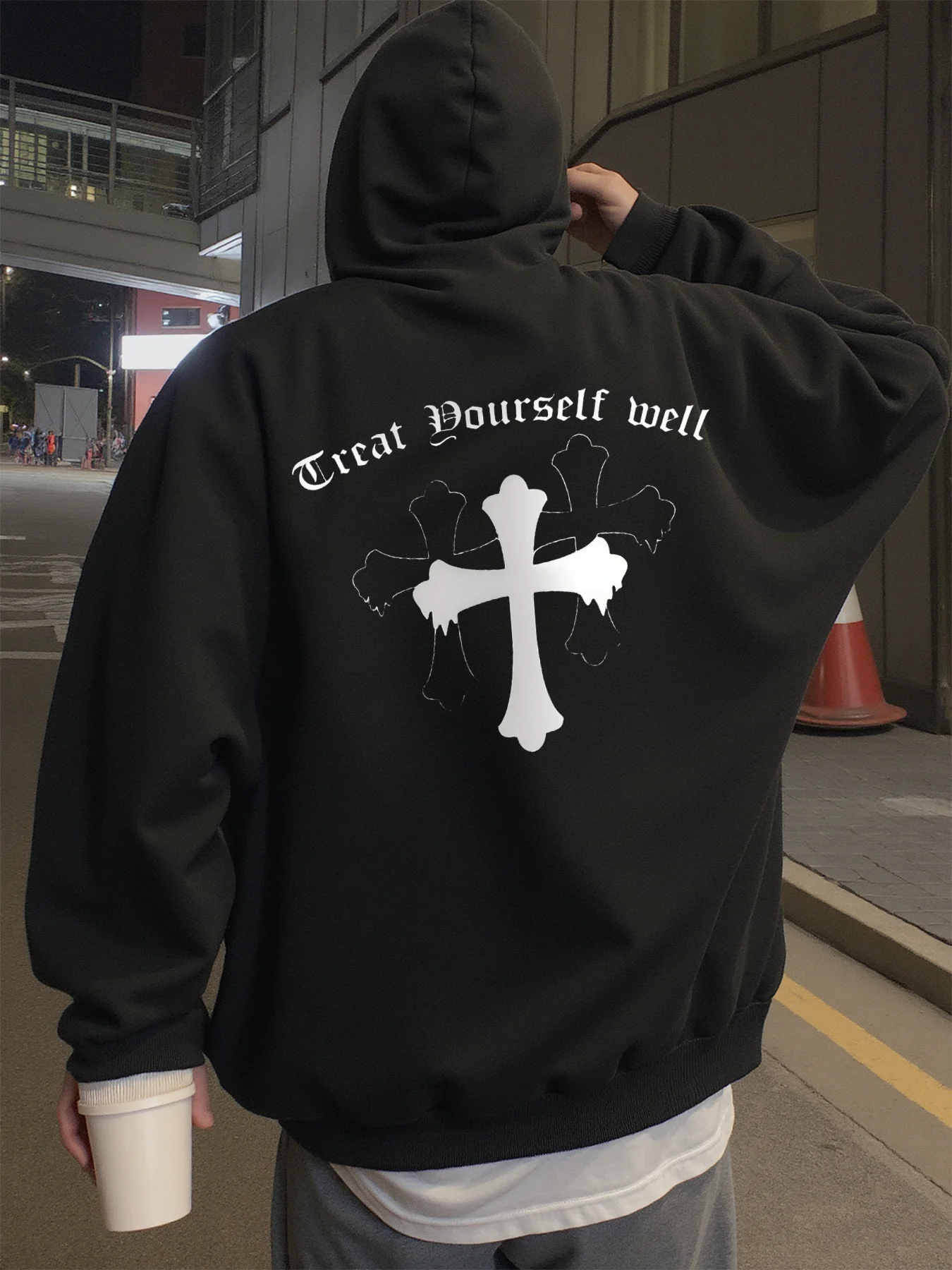 Толстовка с капюшоном для мужчин, уличная одежда, мужские толстовки с рисунком крестового дизайна, подходят для ношения весны, осени и зимы
Толстовка с капюшоном для мужчин, уличная одежда, мужские толстовки с рисунком крестового дизайна, подходят для ношения весны, осени и зимы