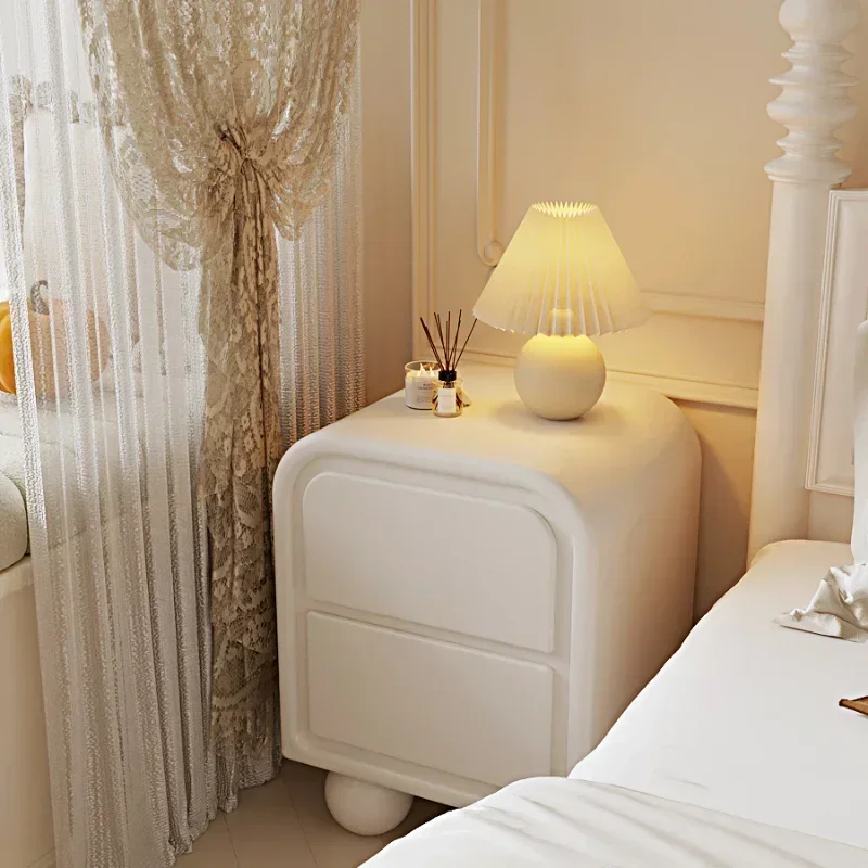 Nightstands Bedroom Bedside Table Damping Creamy Wind Slide Wood Smooth White Mesita De Noche Dormitorio House Furniture
Nightstands Bedroom Bedside Table Damping Creamy Wind Slide Wood Smooth White Mesita De Noche Dormitorio House Furniture