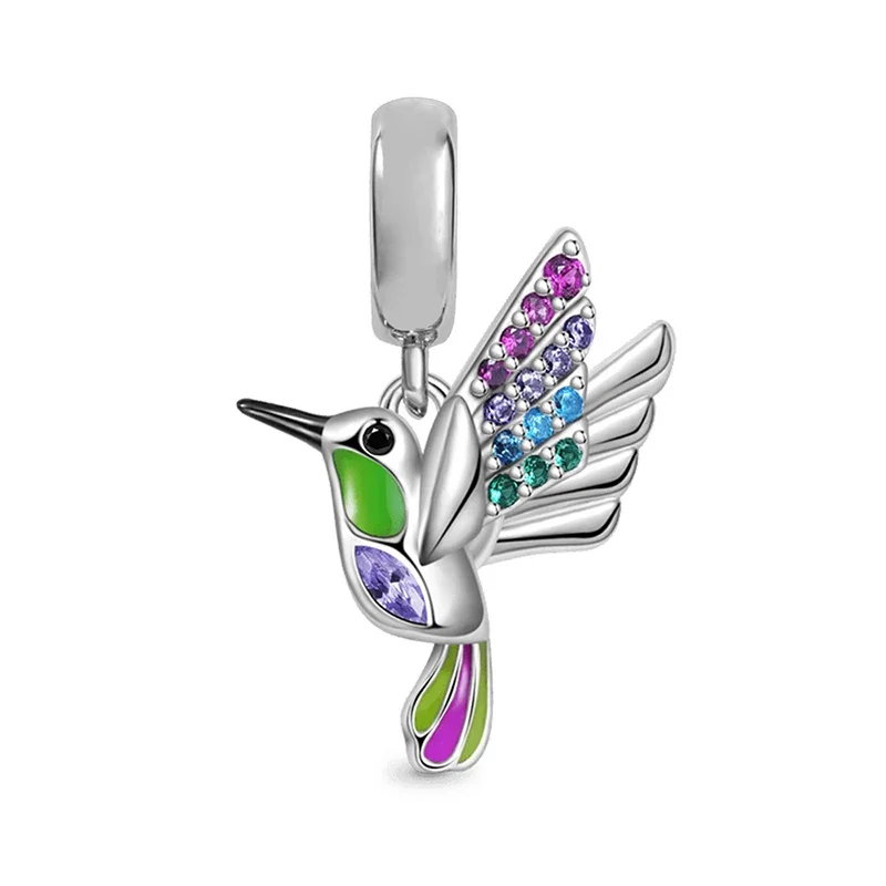 925 Sterling Silver Hummingbird Pendant Dangle Charm Fit Original Pandora Charm Bracelets Jewelry Berloque
925 Sterling Silver Hummingbird Pendant Dangle Charm Fit Original Pandora Charm Bracelets Jewelry Berloque