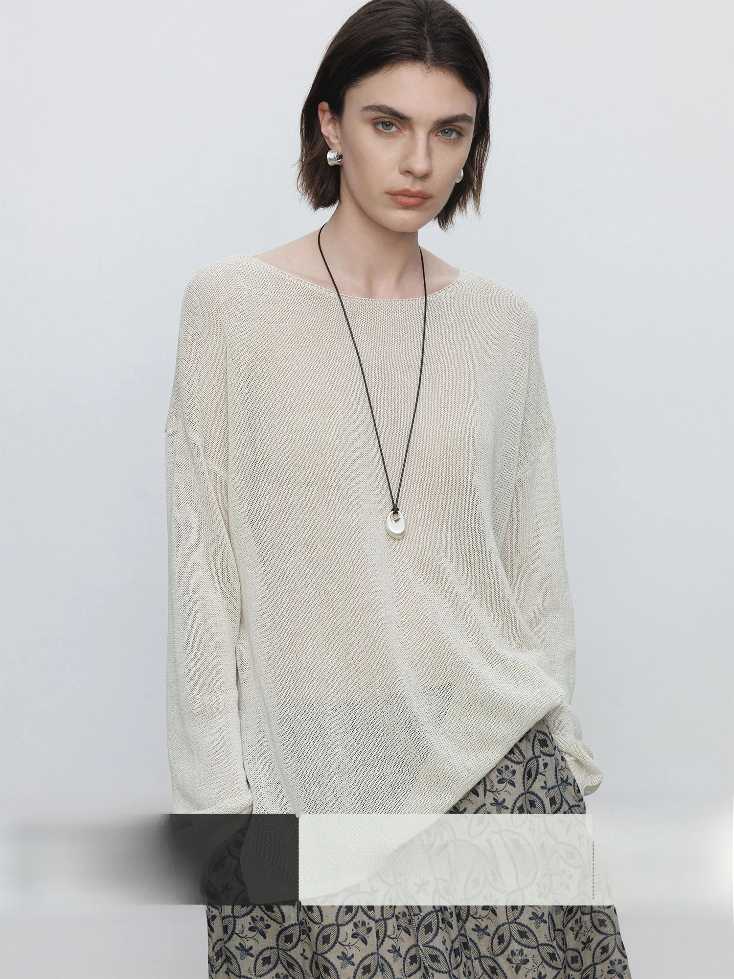 Lightweight Long Sleeve T-Shirt Women's Spring 2026 Casual Loose Fit UV Protection Translucent Layering Top Cotton Blend
Lightweight Long Sleeve T-Shirt Women's Spring 2026 Casual Loose Fit UV Protection Translucent Layering Top Cotton Blend