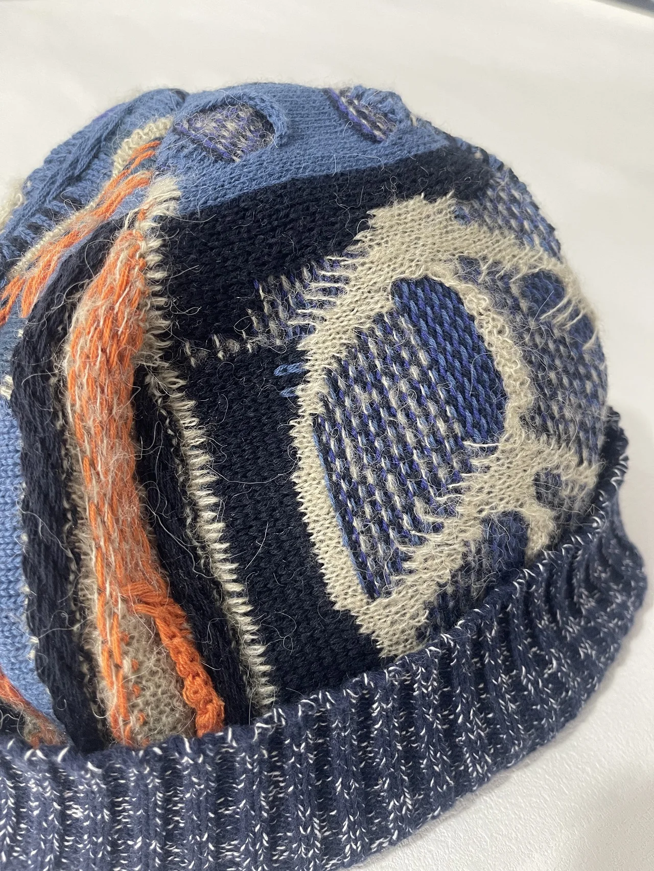 2023 Kapital Vintage Knitted Jacquard Hat Blended Retro Stitching Geometric Color Block Warm Hat
2023 Kapital Vintage Knitted Jacquard Hat Blended Retro Stitching Geometric Color Block Warm Hat