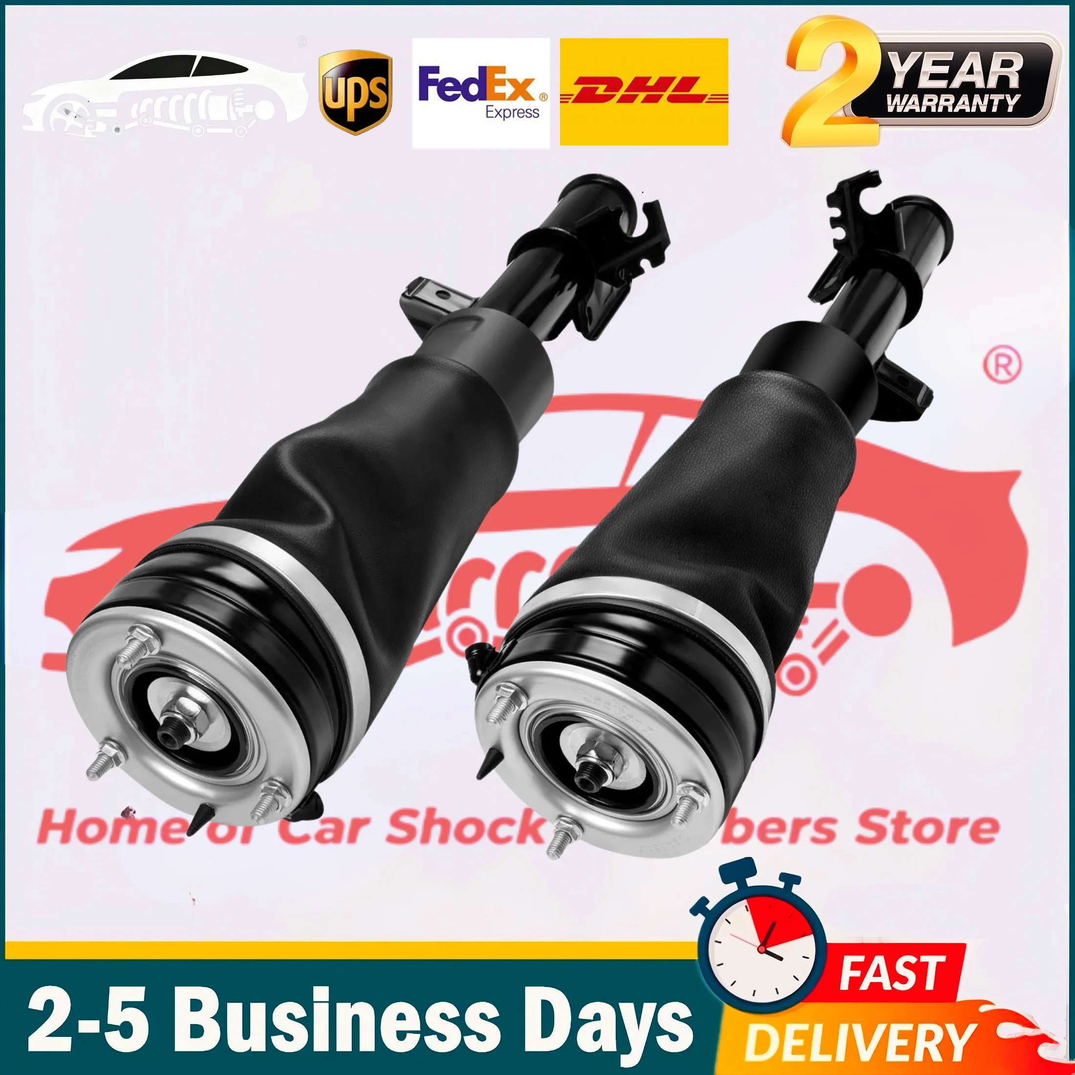 Pair Front Left and Right Air Suspension Shock Struts with VDS For Range Rover Land Rover Trucks III L322 2009-2012 LR012885
Pair Front Left and Right Air Suspension Shock Struts with VDS For Range Rover Land Rover Trucks III L322 2009-2012 LR012885