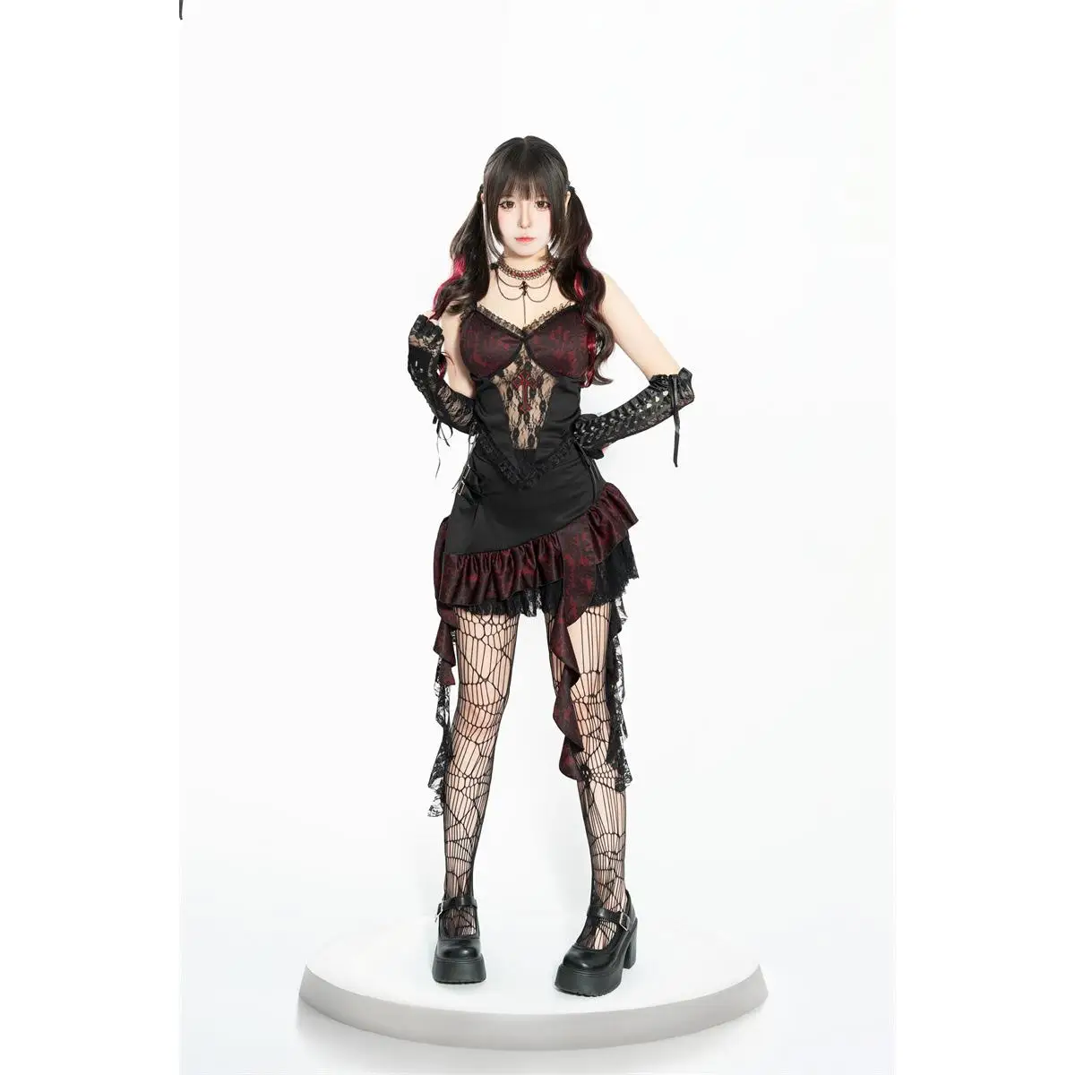 Sexy Cosplay Duchess Halloween New Style Strap Top Performance Costume Dark Theme Women's Fashion Stage Outfit
Sexy Cosplay Duchess Halloween New Style Strap Top Performance Costume Dark Theme Women's Fashion Stage Outfit