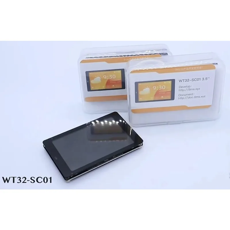 Дисплей ESP32 WT32SC01 WT32-SC01 (16 МБ) 3,5-дюймовый ЖК-экран HMI с сенсорным управлением на базе модуля Wi-Fi ESP32-WROVER-B
Дисплей ESP32 WT32SC01 WT32-SC01 (16 МБ) 3,5-дюймовый ЖК-экран HMI с сенсорным управлением на базе модуля Wi-Fi ESP32-WROVER-B