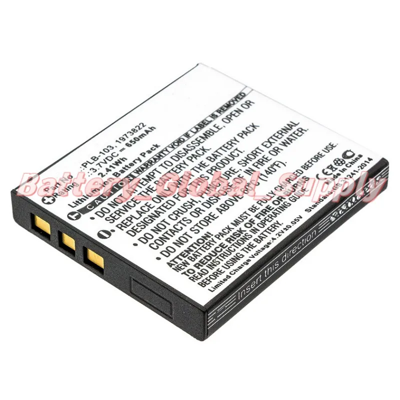 For 1973822 PLB-103 56467201012 H7, H8, H9 Battery 3.7V 650mAh 1 PCS New -
For 1973822 PLB-103 56467201012 H7, H8, H9 Battery 3.7V 650mAh 1 PCS New -