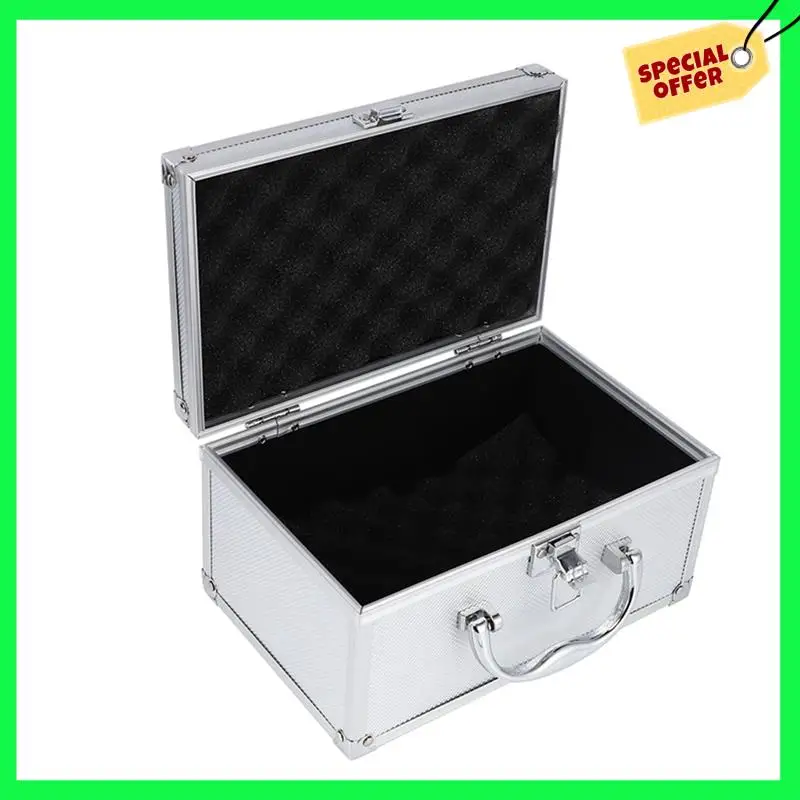 LBER 5X Aluminum Alloy Tool Box Safety Equipment Instrument Case Display Case Suitcase Hardware Tool Case 230X150x125mm
LBER 5X Aluminum Alloy Tool Box Safety Equipment Instrument Case Display Case Suitcase Hardware Tool Case 230X150x125mm