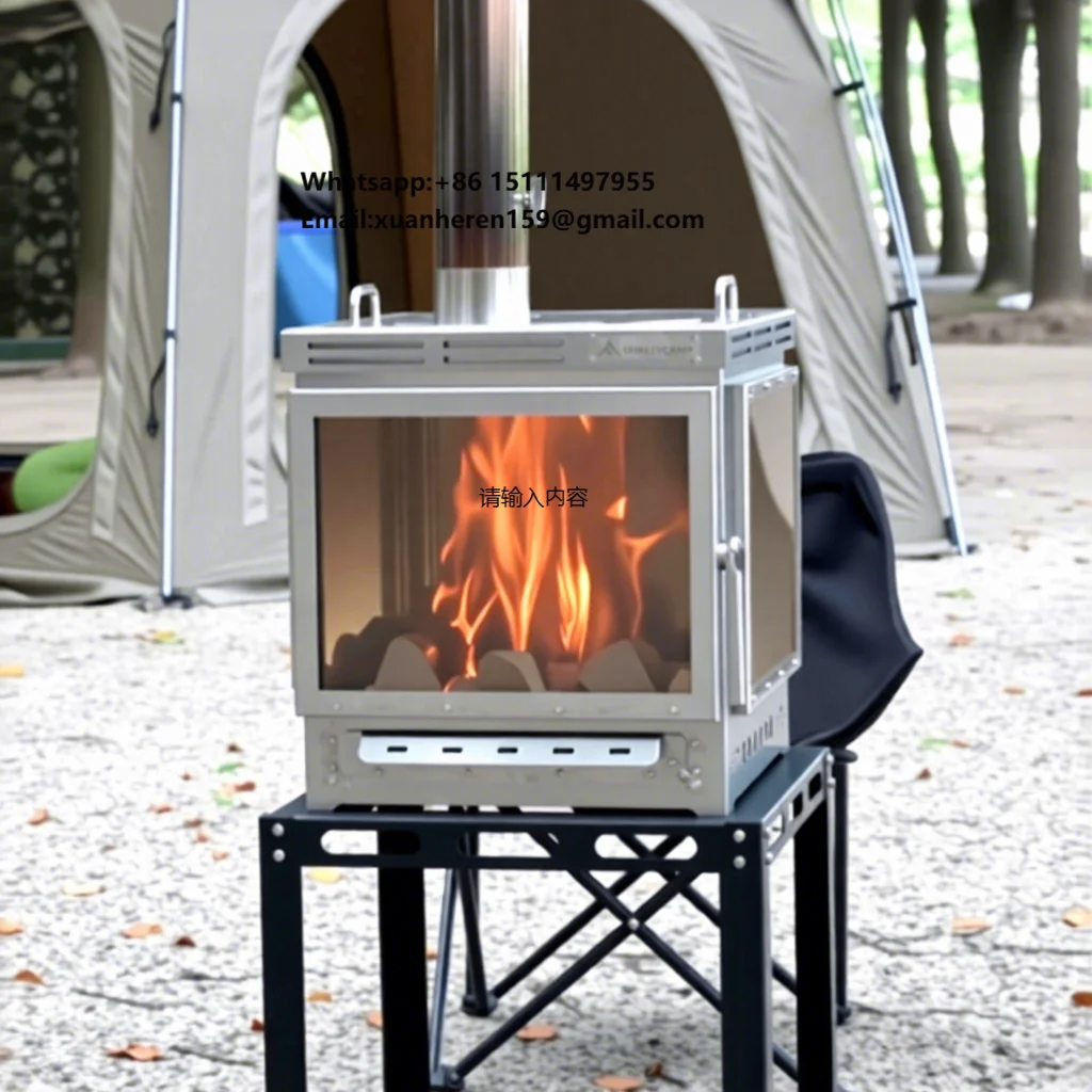 INBESTCAMP Stainless Steel Wood Burning Camping Stove 40L Capacity Portable Outdoor Cooking Equipment
INBESTCAMP Stainless Steel Wood Burning Camping Stove 40L Capacity Portable Outdoor Cooking Equipment