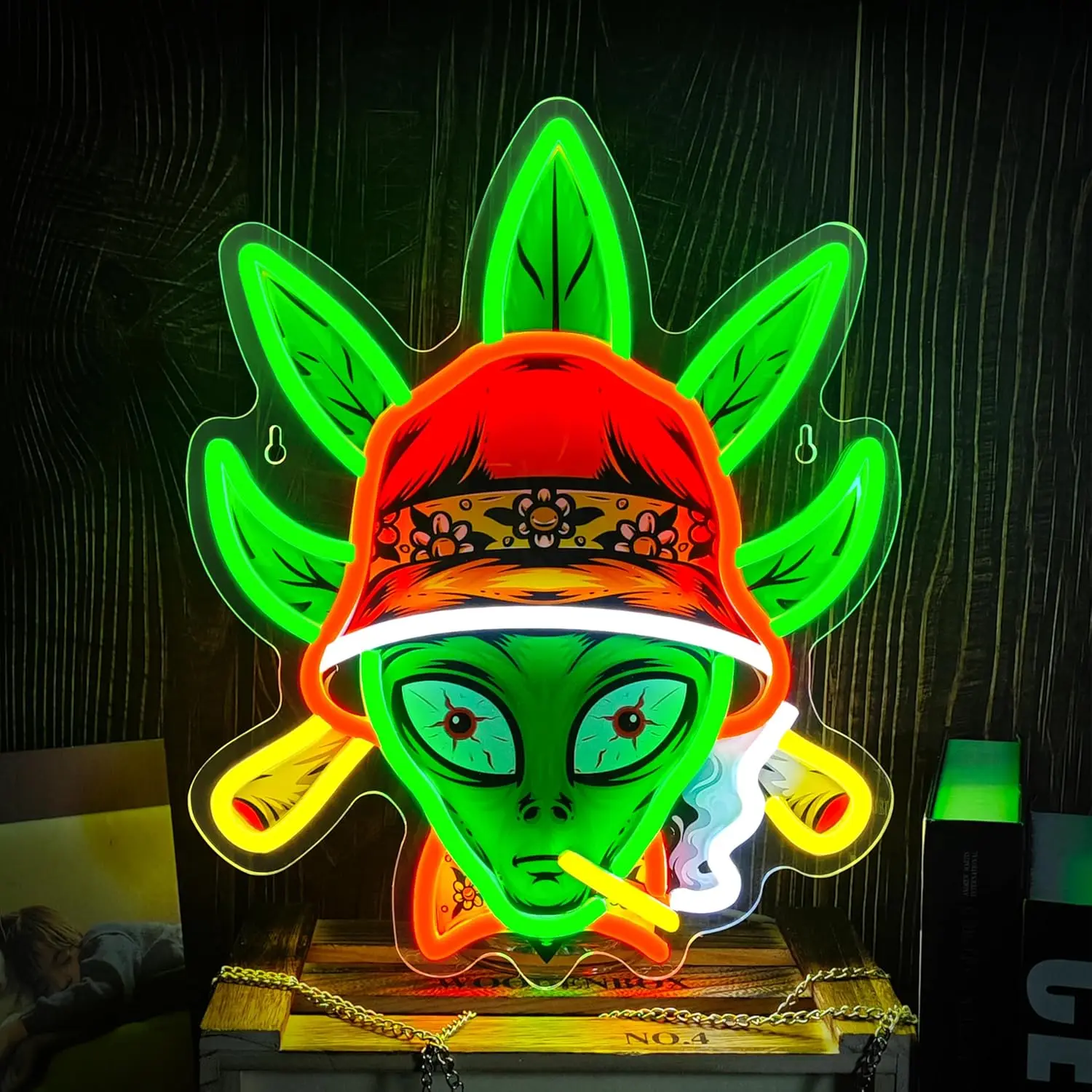 Green Alien LED Neon Lights Dimmable Night light for Bar Club Bedroom Hotel Decor Birthday Party Outdoor Neon Decor Art Gifts
Green Alien LED Neon Lights Dimmable Night light for Bar Club Bedroom Hotel Decor Birthday Party Outdoor Neon Decor Art Gifts