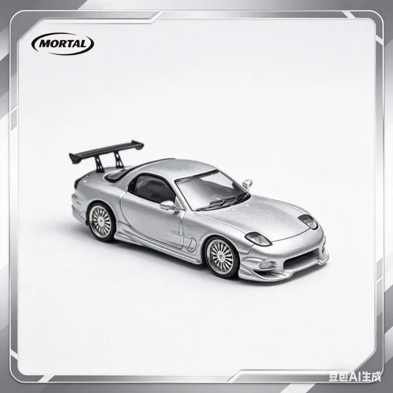 Mortal 1:64 Mazda RX7 Veilside Speed Passion Alloy Automobile Model, Static Simulation Ornament, Boys' Toy,holiday gifts.
Mortal 1:64 Mazda RX7 Veilside Speed Passion Alloy Automobile Model, Static Simulation Ornament, Boys' Toy,holiday gifts.
