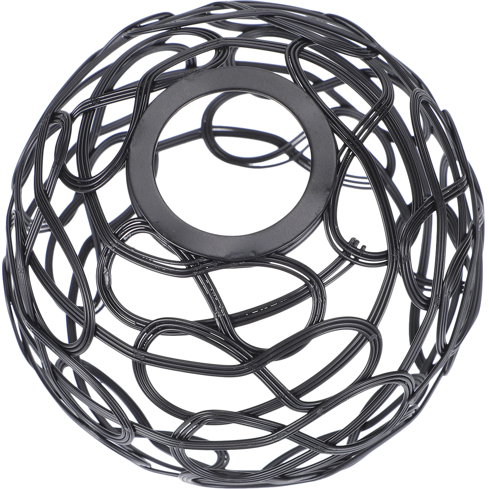 Black Metal Lampshade Replacement for Pendant Table Lamp Decorative Hollow Design Classic Transparent Ball Shade
Black Metal Lampshade Replacement for Pendant Table Lamp Decorative Hollow Design Classic Transparent Ball Shade