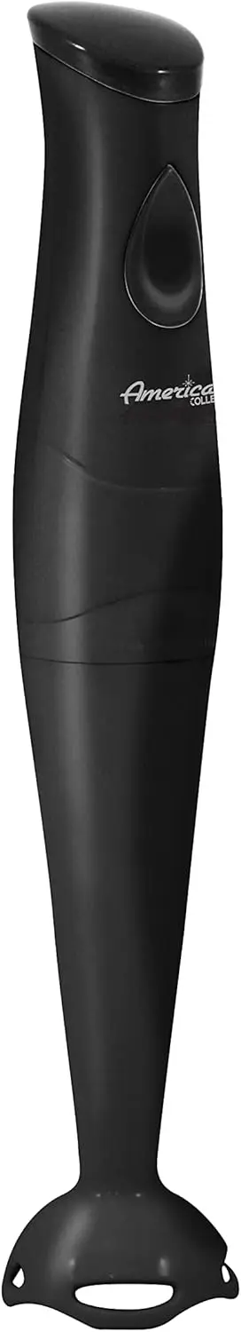 150W Electric Immersion Hand Blender, 1-Touch Control, Stainless Steel Blades, Black
150W Electric Immersion Hand Blender, 1-Touch Control, Stainless Steel Blades, Black