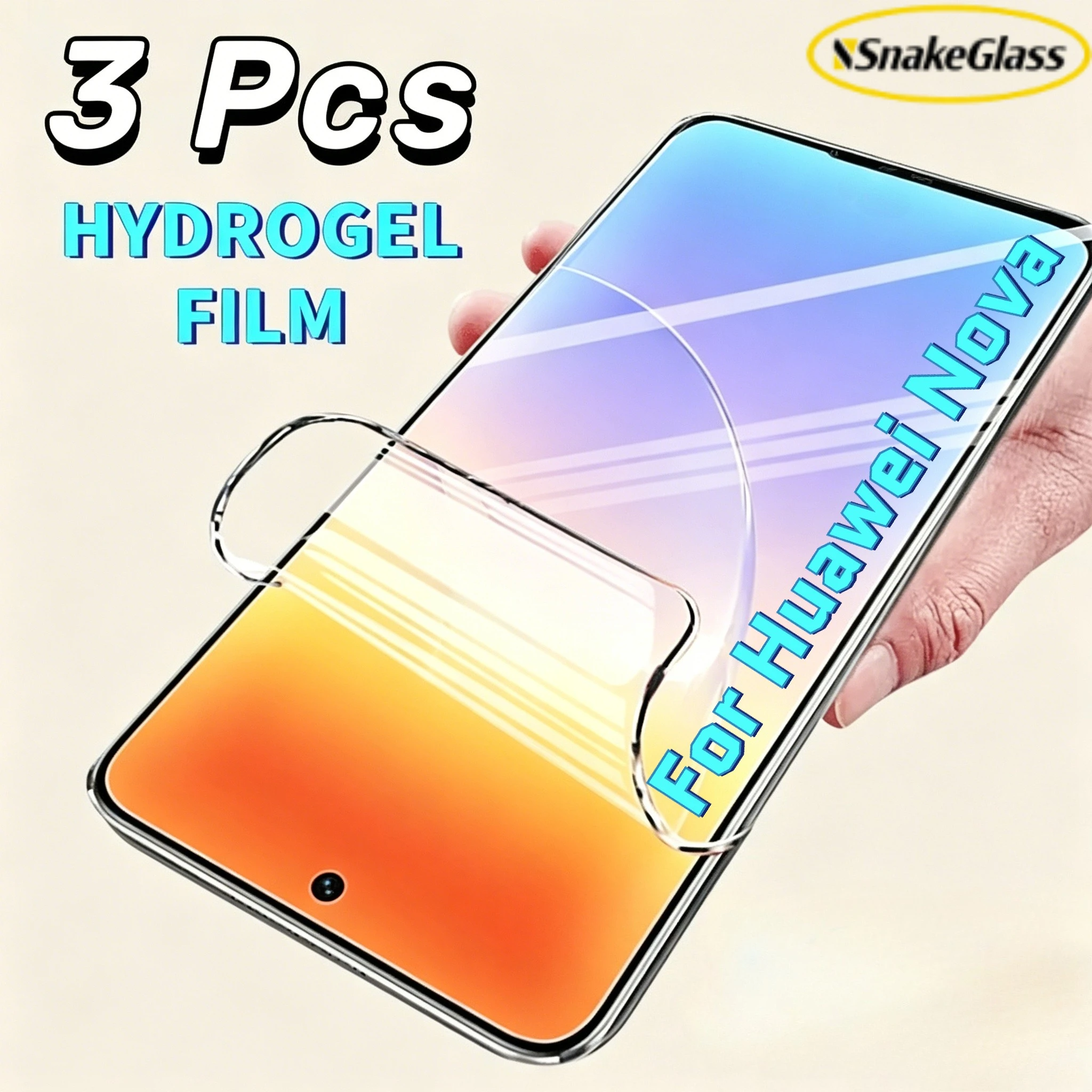 3Pcs Full Cover High Touch Sensitivity Soft Film for Huawei Nova 15 Ultra 14 12 Lite 12s 11i 11 Pro Nova 13 Pro 9 Hydrogel Film
3Pcs Full Cover High Touch Sensitivity Soft Film for Huawei Nova 15 Ultra 14 12 Lite 12s 11i 11 Pro Nova 13 Pro 9 Hydrogel Film