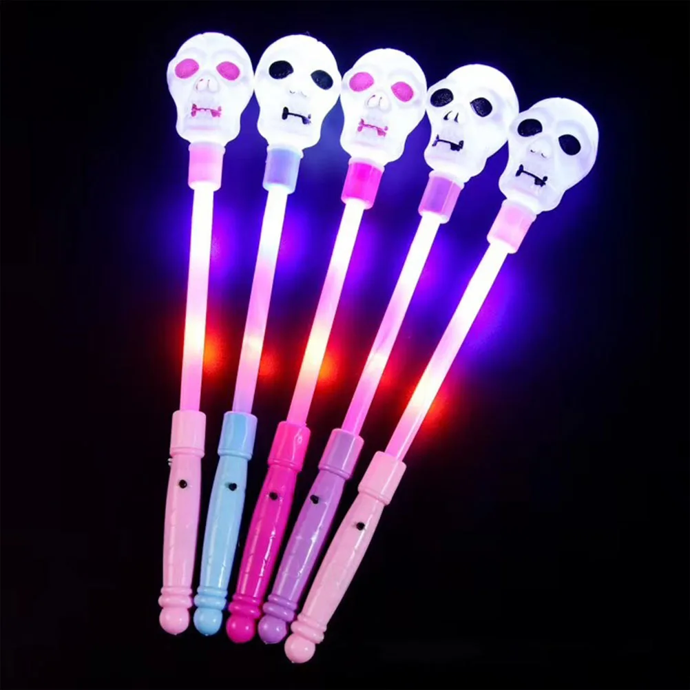 Pumpkin Head Skull Hand Stick Flashing Light Sticks Decorations Glowing Halloween Ornament Colorful Wands
Pumpkin Head Skull Hand Stick Flashing Light Sticks Decorations Glowing Halloween Ornament Colorful Wands