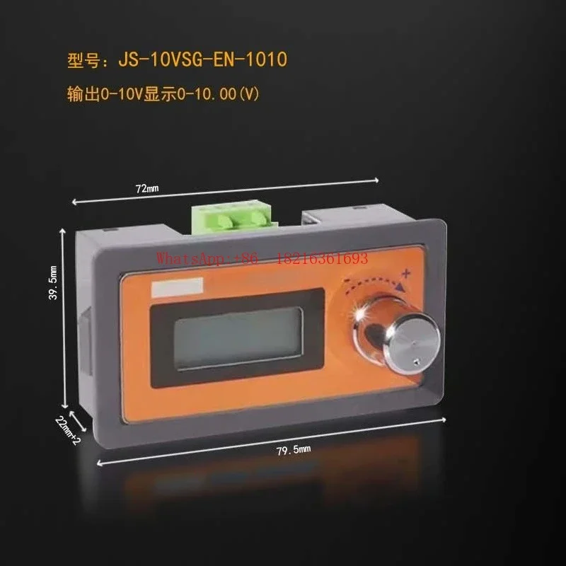 2026GOOD 0-3.3 V 10V Signal Generator Adjustable Voltage Source PLC Variable Frequency Servo DCS Valve JS-10VSG-EN
2026GOOD 0-3.3 V 10V Signal Generator Adjustable Voltage Source PLC Variable Frequency Servo DCS Valve JS-10VSG-EN