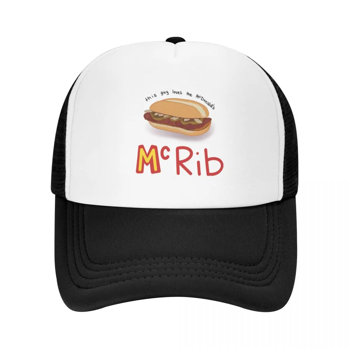 This guy loves the mcrib Baseball Cap Horse Hat Wild Ball Hat Dropshipping Golf Wear Luxury Woman Men's
This guy loves the mcrib Baseball Cap Horse Hat Wild Ball Hat Dropshipping Golf Wear Luxury Woman Men's