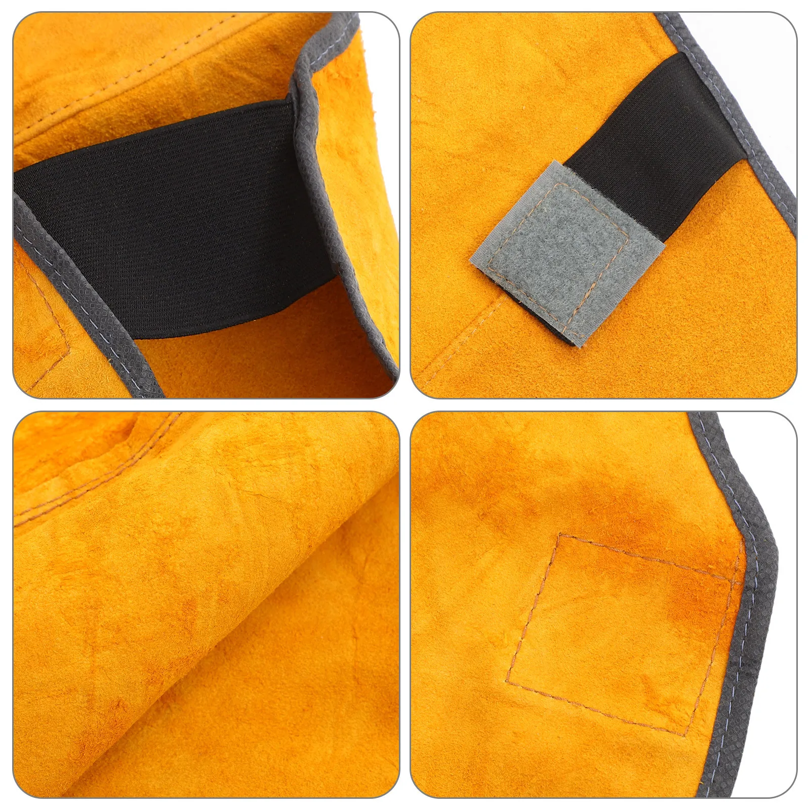 1Pair Welding Leg Cover Cowhide Knee Protector Thicken Pads Anti-Scald Heat Resistant for Industrial Cutting Protection
1Pair Welding Leg Cover Cowhide Knee Protector Thicken Pads Anti-Scald Heat Resistant for Industrial Cutting Protection