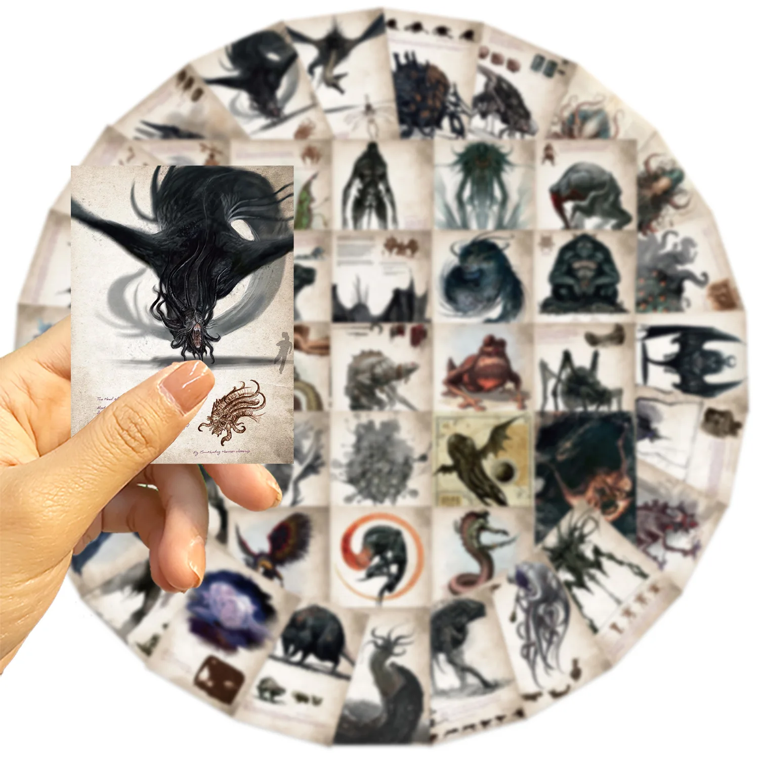 10/50PCS Mythical Monster Graffiti Stickers Exquisite Fashion Sticker for Phone Computer Notebook Stationery DIY Toys Secret
10/50PCS Mythical Monster Graffiti Stickers Exquisite Fashion Sticker for Phone Computer Notebook Stationery DIY Toys Secret