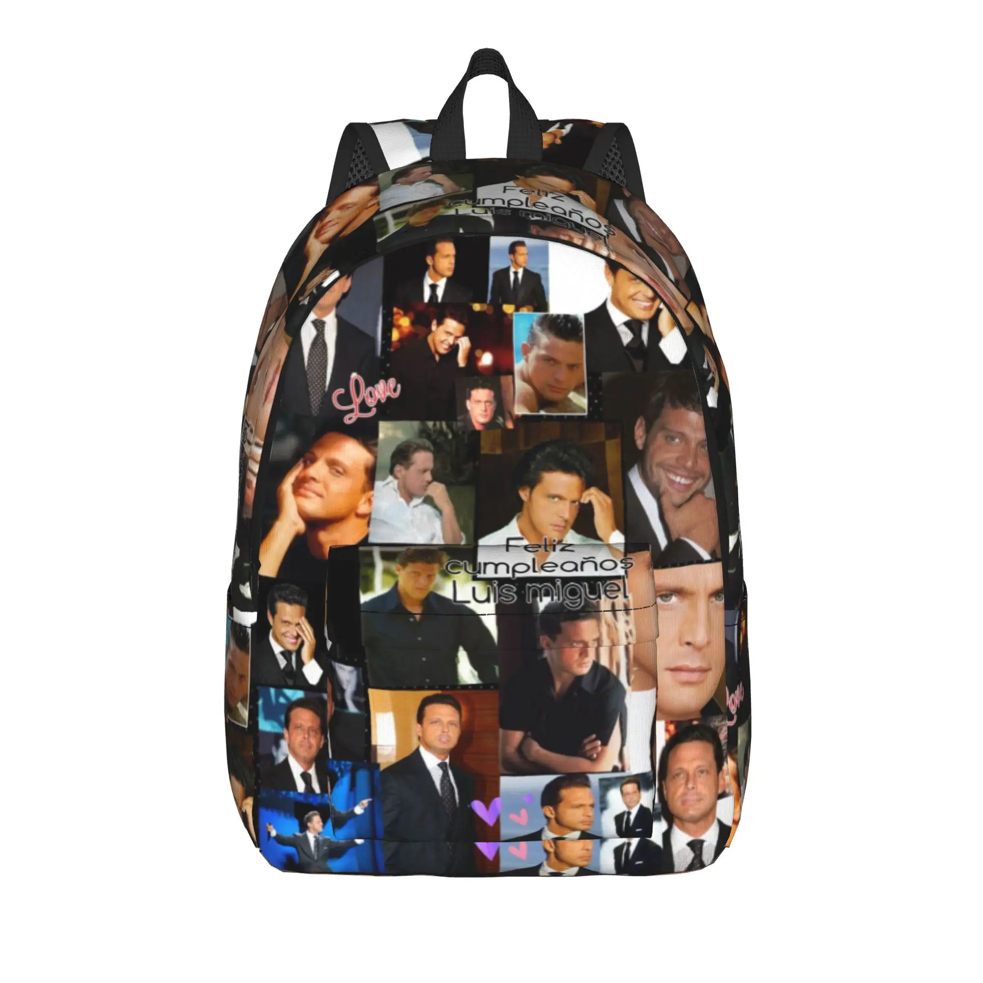 Luis Miguel Backpack for Men Women Cool High School Business Daypack El Sol De Mexico Singer Laptop Computer Canvas Bags Gift
Luis Miguel Backpack for Men Women Cool High School Business Daypack El Sol De Mexico Singer Laptop Computer Canvas Bags Gift