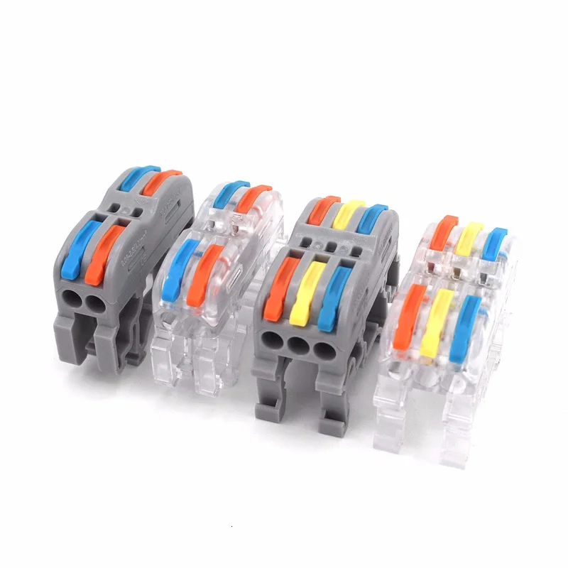 Wire Connector 211 Fast Universal Compact Din Rail Electric Cable LED Light Lamp Conector Wiring Conductor Terminal Block
Wire Connector 211 Fast Universal Compact Din Rail Electric Cable LED Light Lamp Conector Wiring Conductor Terminal Block