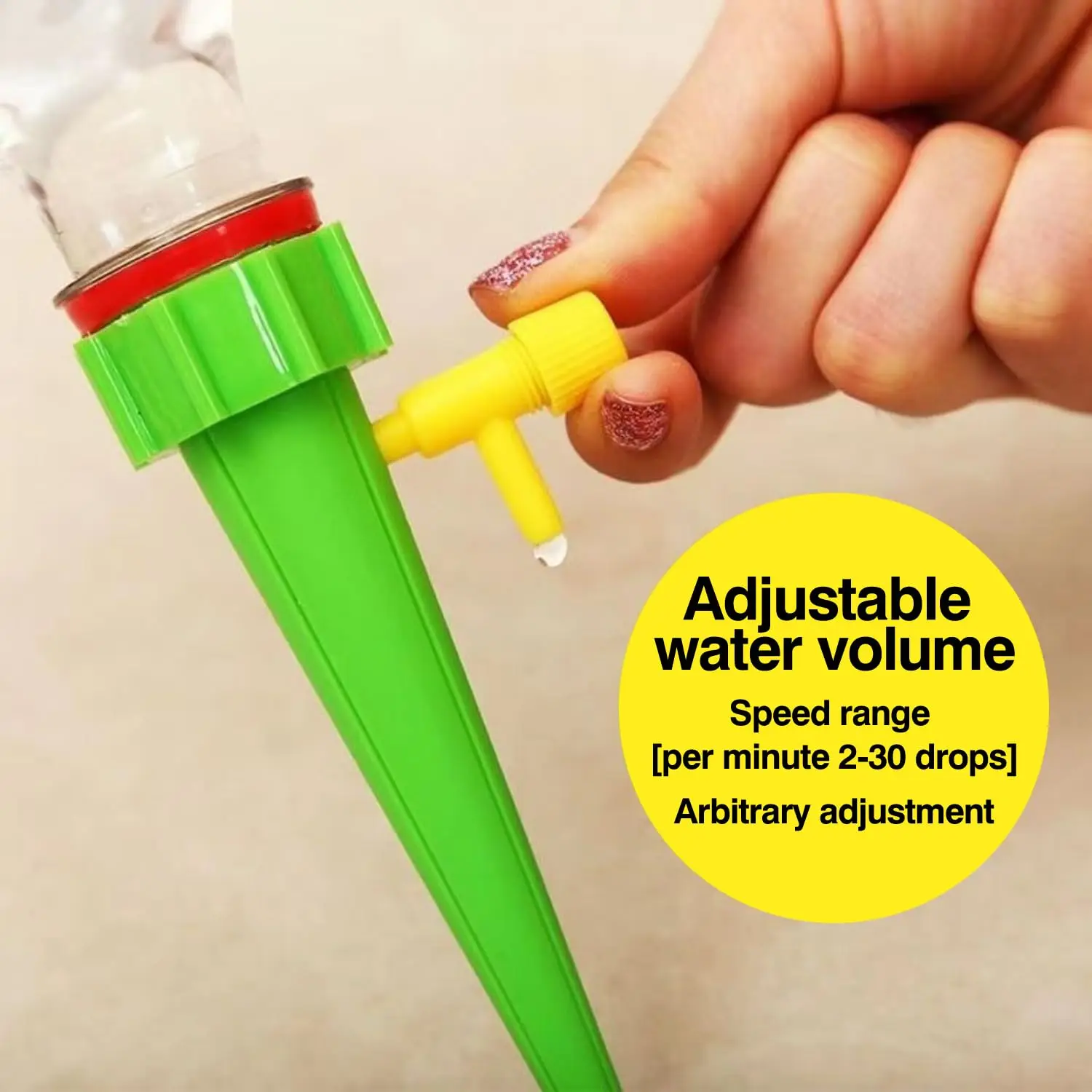 1pc Automatic Watering Device Self-Watering Kits Garden Drip Irrigation System Adjustable Control Valve For Plants Flowers
1pc Automatic Watering Device Self-Watering Kits Garden Drip Irrigation System Adjustable Control Valve For Plants Flowers