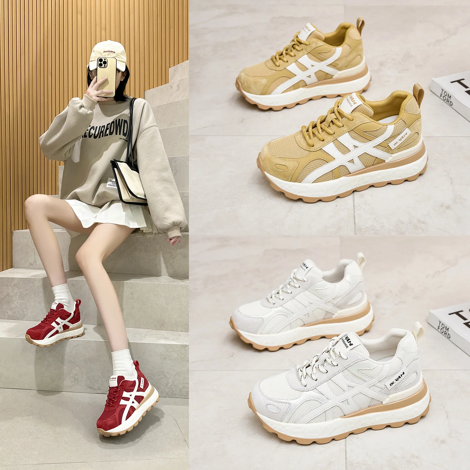 Women's Casual Sports Mesh Shoes Spring Autumn Popular Versatile Flat Heel round Toe Web Top Selling Style 2026 New Arrival
Women's Casual Sports Mesh Shoes Spring Autumn Popular Versatile Flat Heel round Toe Web Top Selling Style 2026 New Arrival