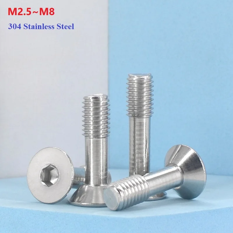 M2.5 M3 M4 M5 M6 M8 Half Tooth Screw Bolt 304 Stainless Steel 7991 Countersunk Hexagon Socket Loosening Screw
M2.5 M3 M4 M5 M6 M8 Half Tooth Screw Bolt 304 Stainless Steel 7991 Countersunk Hexagon Socket Loosening Screw