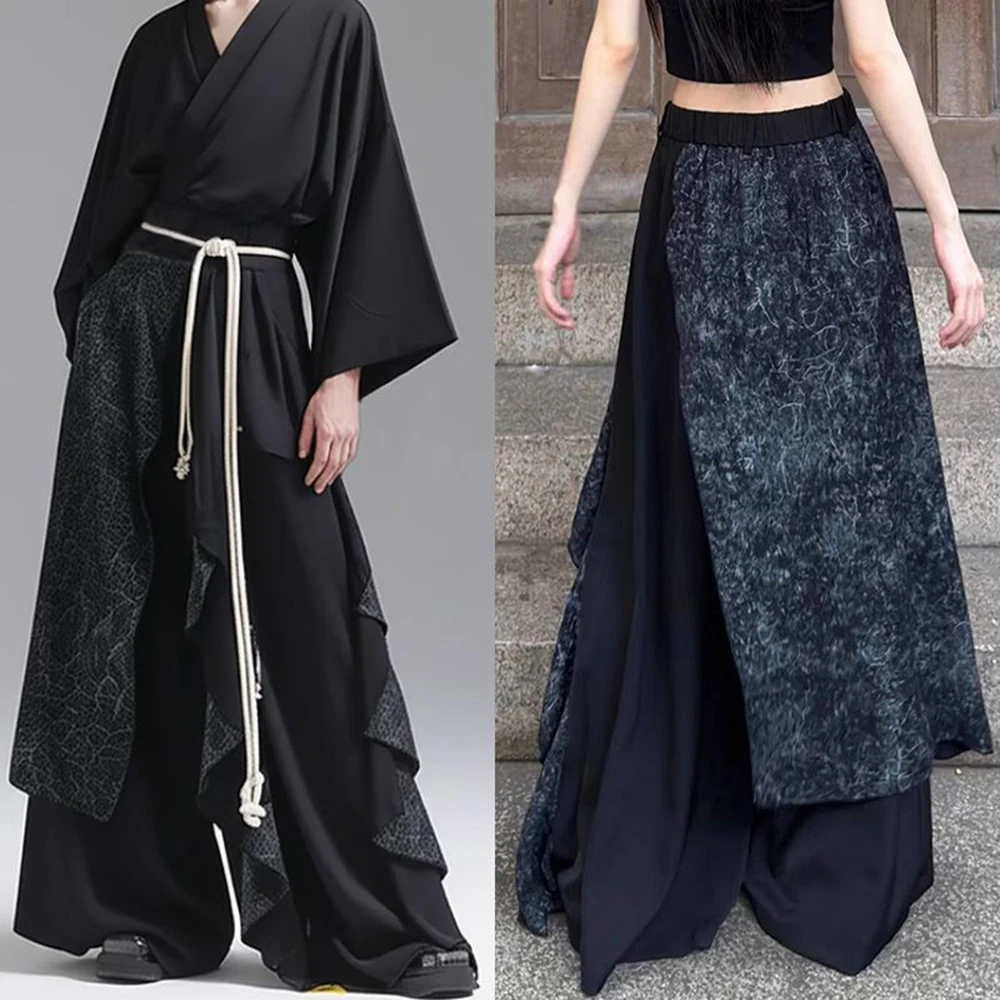 Men's Irregular Patchwork Culottes Chinese Retro Fashion Trend Leisure Street Loose Breathable Niche Summer New Men's Bottoms
Men's Irregular Patchwork Culottes Chinese Retro Fashion Trend Leisure Street Loose Breathable Niche Summer New Men's Bottoms