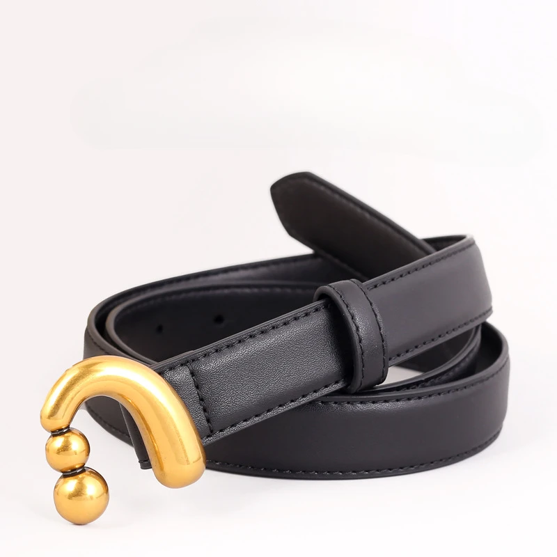 Ancient Silver Gold Buckle Cowhide Women's Belt, New Fashion Casual Leather Belt Decoration with Skirt Belt
Ancient Silver Gold Buckle Cowhide Women's Belt, New Fashion Casual Leather Belt Decoration with Skirt Belt