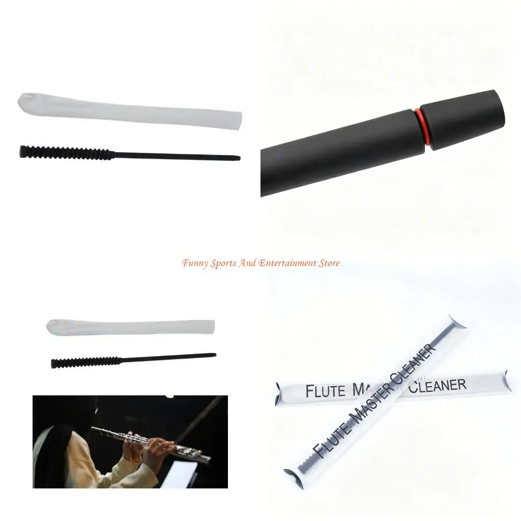 C4DE Silicone Flute Maintenance Tool Cleaning Rod Bore Cleaner Tool with Microfiber Cloth For Keeping Your Instrument Clean
C4DE Silicone Flute Maintenance Tool Cleaning Rod Bore Cleaner Tool with Microfiber Cloth For Keeping Your Instrument Clean