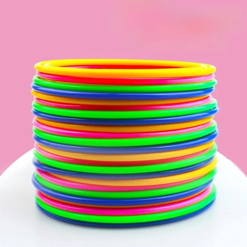 Plastic Ring Toss Game Children's Toy Stall Night Market Game Props Outdoor Sports Leisure Traditional Toys for Boys And Girls
Plastic Ring Toss Game Children's Toy Stall Night Market Game Props Outdoor Sports Leisure Traditional Toys for Boys And Girls