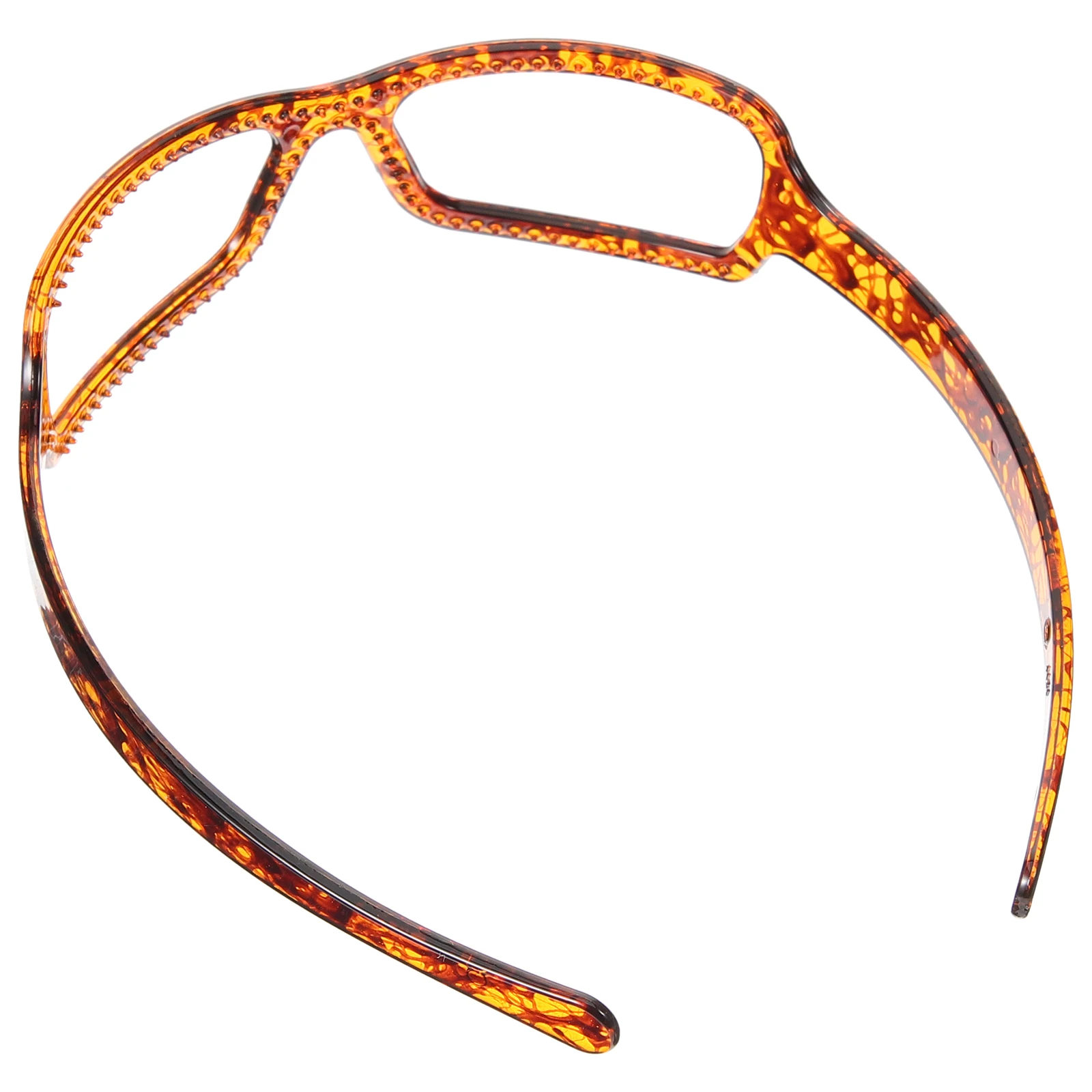 Art Glasses Headband Hair Accessories Women Deep Brown Spray Comfortable Wear Face Washing Hair Styling Exercise Everyday Use
Art Glasses Headband Hair Accessories Women Deep Brown Spray Comfortable Wear Face Washing Hair Styling Exercise Everyday Use