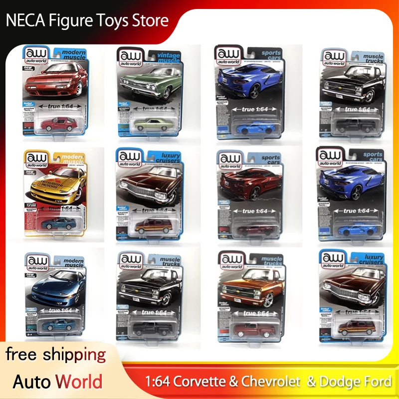 Auto World 1:64 Scale Collectible Mitsubishi 3000GT Corvette Chevy Truck Dodge Wagon Alloy Model Car Toy for Play And Display
Auto World 1:64 Scale Collectible Mitsubishi 3000GT Corvette Chevy Truck Dodge Wagon Alloy Model Car Toy for Play And Display