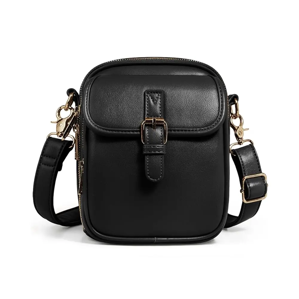 Free ShippingCrossbody Bags for Women, Vegan Leather Messenger Bag Vintage Shoulder Bag Travel Purse Wallet with Card Slots
Free ShippingCrossbody Bags for Women, Vegan Leather Messenger Bag Vintage Shoulder Bag Travel Purse Wallet with Card Slots