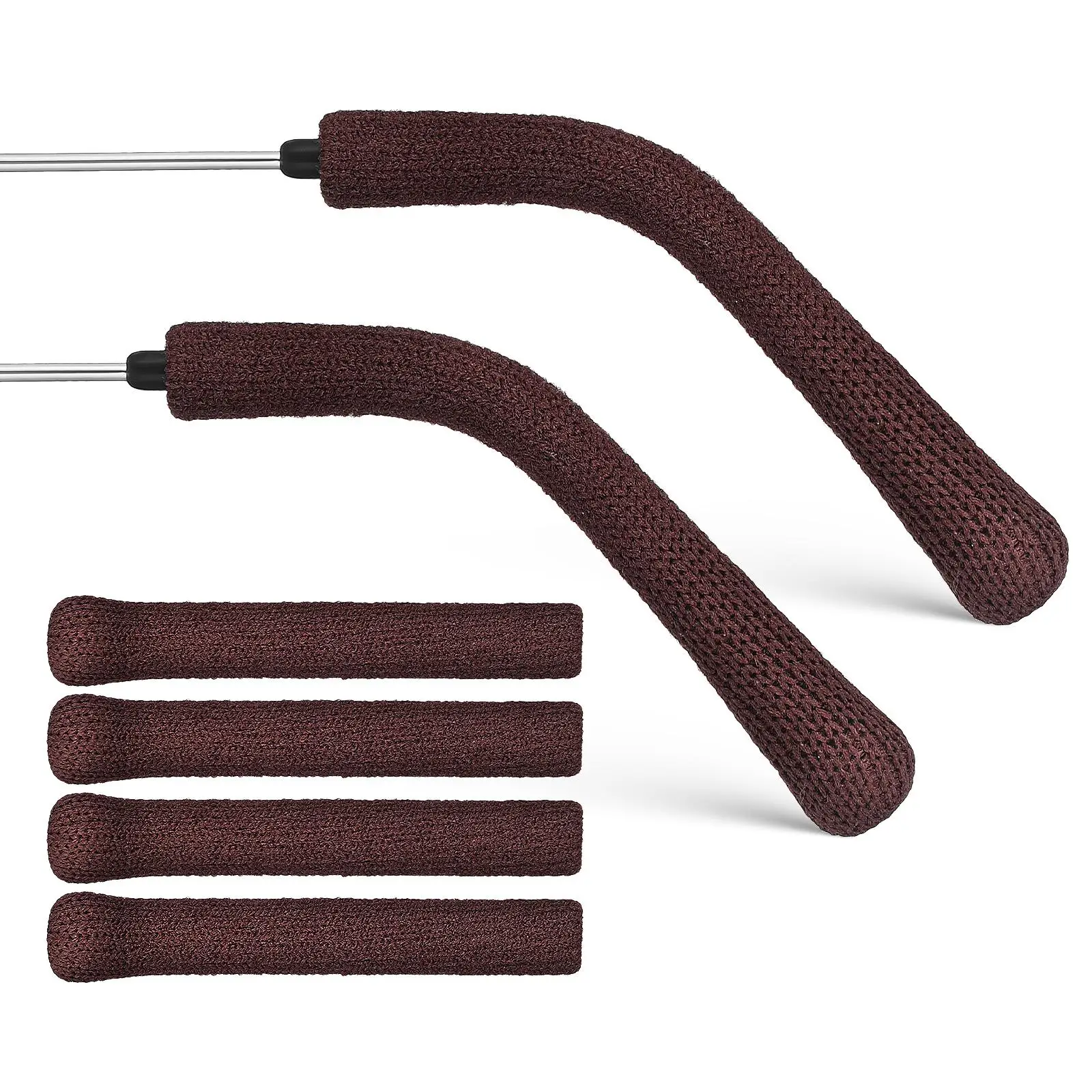 3 Pairs Coffee Knitted Cotton Temple Tip Sleeve Eyeglass Non Slip Sturdy Long Lasting Easy Use
3 Pairs Coffee Knitted Cotton Temple Tip Sleeve Eyeglass Non Slip Sturdy Long Lasting Easy Use