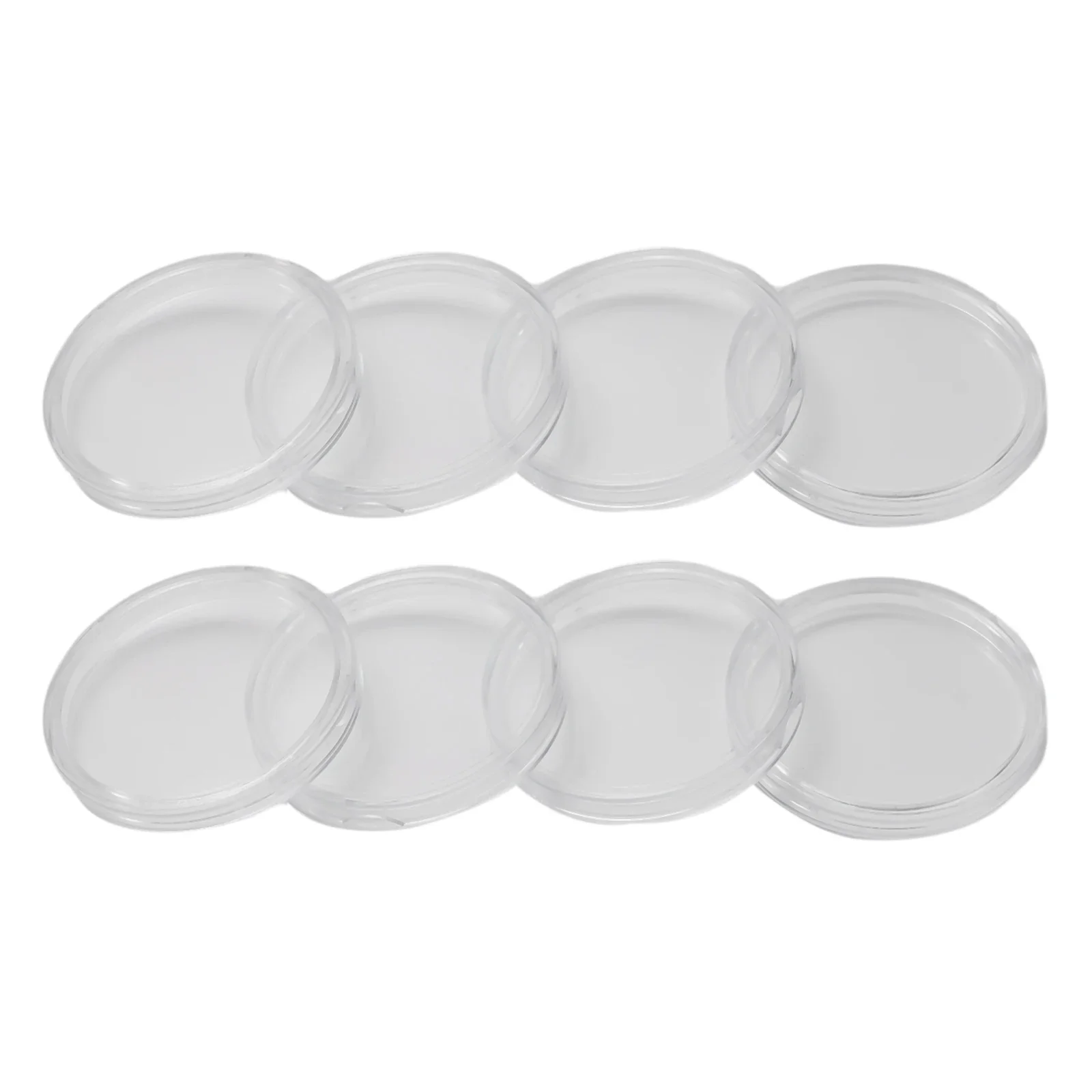 100PCS Clear Coin Capsules 39/40mm Holder Storage Box Display Case Protector Container Home Storage Collection Box
100PCS Clear Coin Capsules 39/40mm Holder Storage Box Display Case Protector Container Home Storage Collection Box