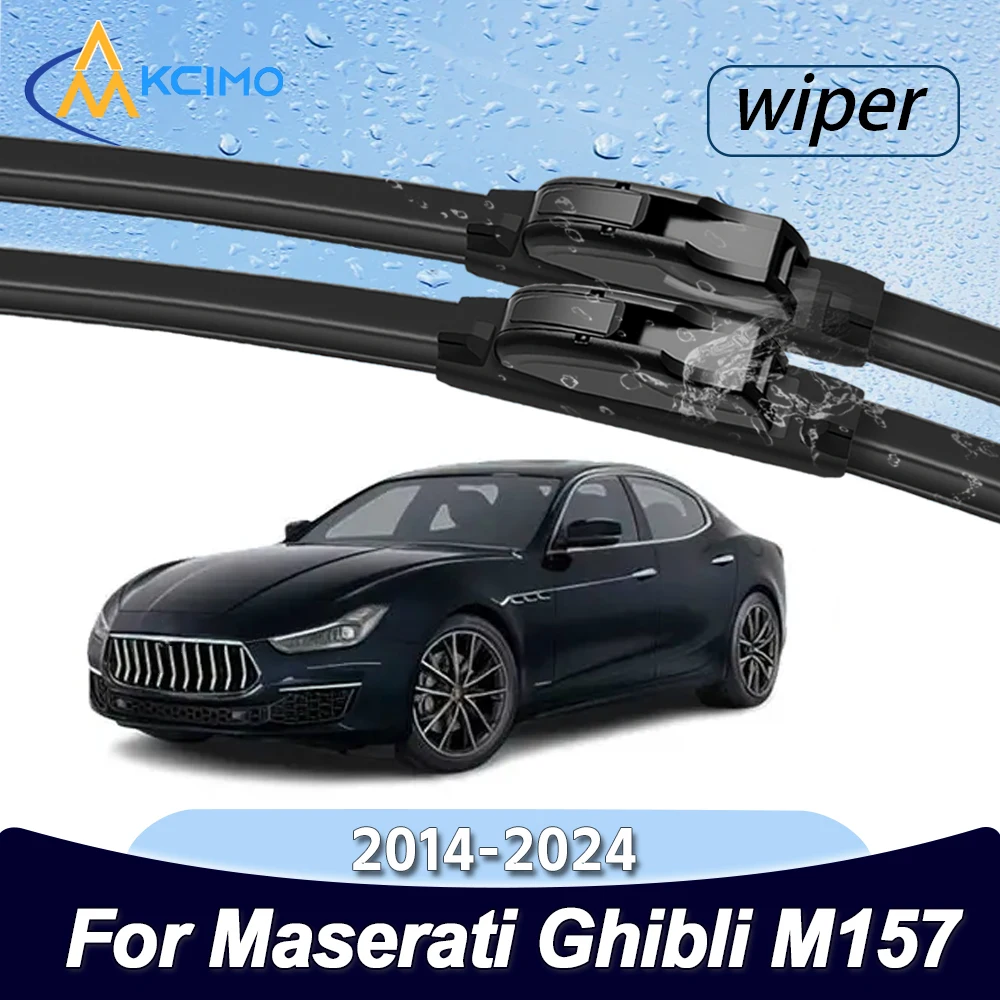 All Weather Durable Wiper Blades For Maserati Ghibli M157 2014-2024 Front Windscreen Wiper Full Set
All Weather Durable Wiper Blades For Maserati Ghibli M157 2014-2024 Front Windscreen Wiper Full Set