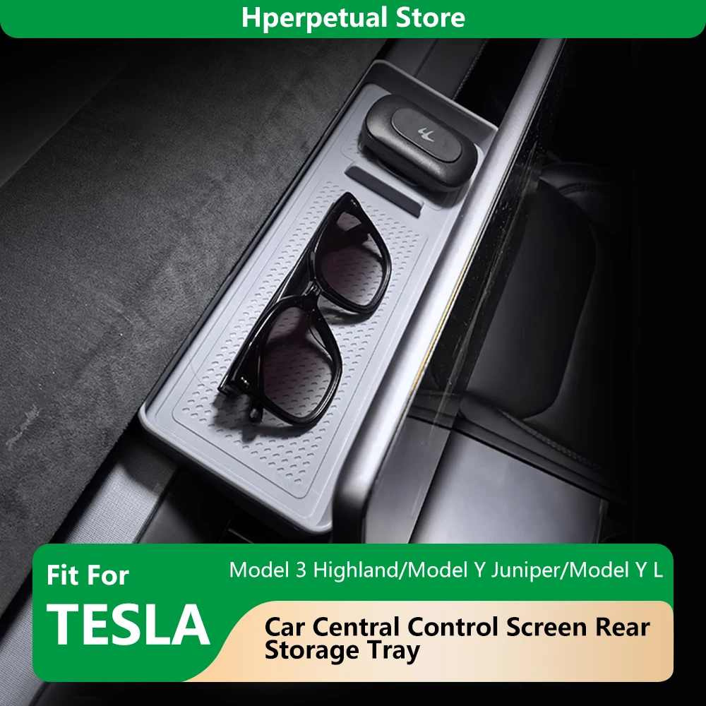 For Tesla Model 3 Highland Model Y Juniper 2025 2026 Dashboard Storage Box Central Control Screen Rear Storage Tray Accessories
For Tesla Model 3 Highland Model Y Juniper 2025 2026 Dashboard Storage Box Central Control Screen Rear Storage Tray Accessories