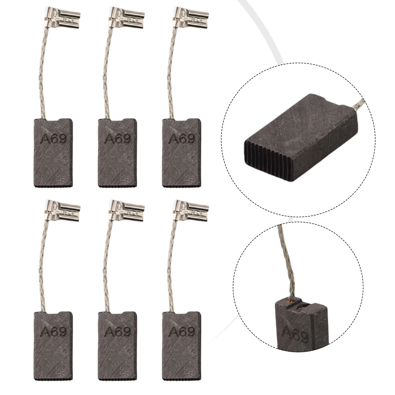 Electric Tool Parts Carbon Brush Power Tool Maintenance Long Service Life Replacement Part For 11240 Rotary Hammer
Electric Tool Parts Carbon Brush Power Tool Maintenance Long Service Life Replacement Part For 11240 Rotary Hammer