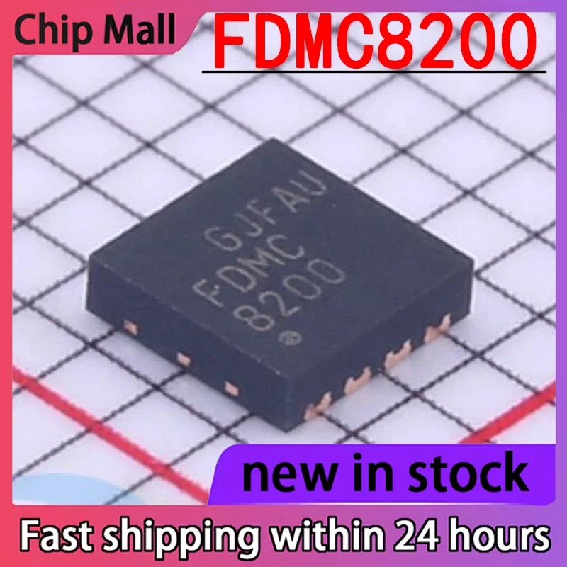 1PCS New FDMC8200 Package Power-33-8 Spot Stock MOS FET 30V/18A
1PCS New FDMC8200 Package Power-33-8 Spot Stock MOS FET 30V/18A