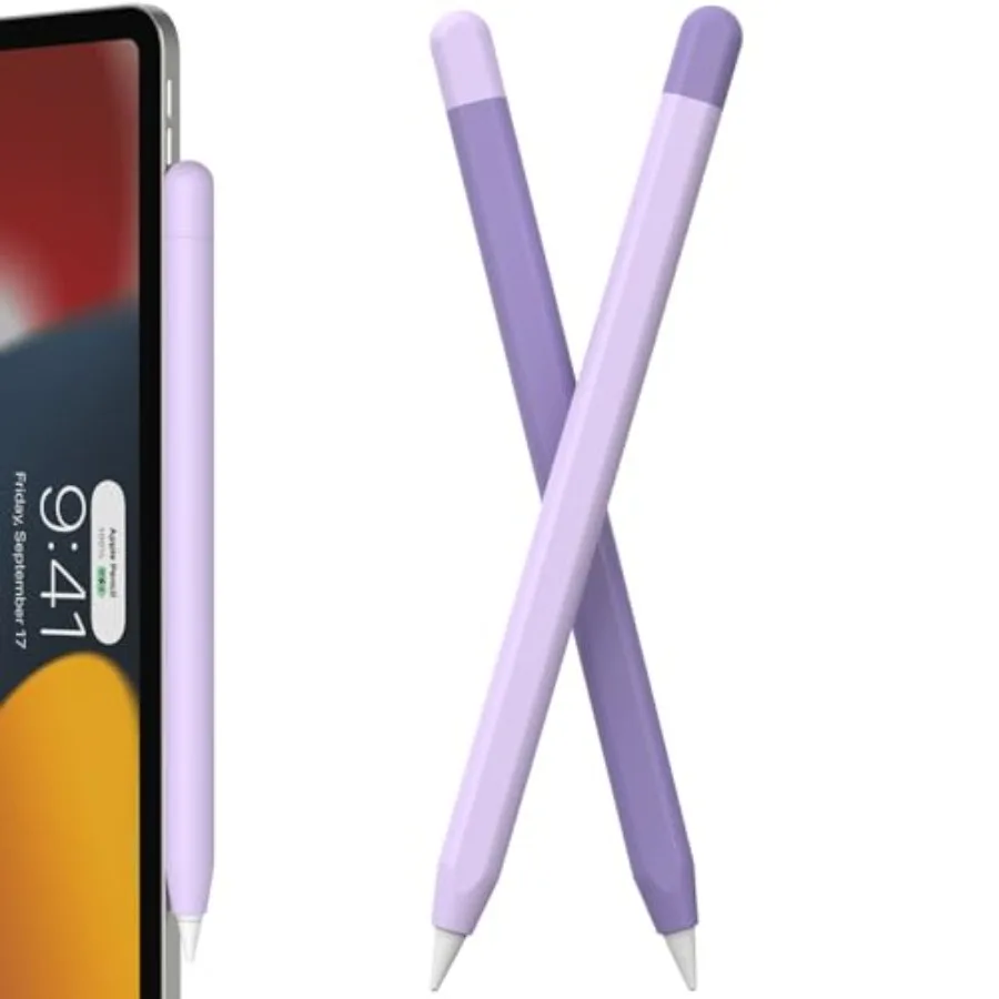 2 Pack Silicone Case Cover Compatible with Apple Pencil Pro Case and Apple Pencil 2nd Generation Protective Sleeve Supports Mag
2 Pack Silicone Case Cover Compatible with Apple Pencil Pro Case and Apple Pencil 2nd Generation Protective Sleeve Supports Mag