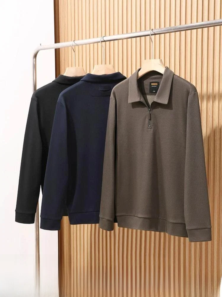 Мужская теплая флисовая кофта на молнии с длинным рукавом из модала, осенне-зимняя, классическая, приталенная, модная
Мужская теплая флисовая кофта на молнии с длинным рукавом из модала, осенне-зимняя, классическая, приталенная, модная