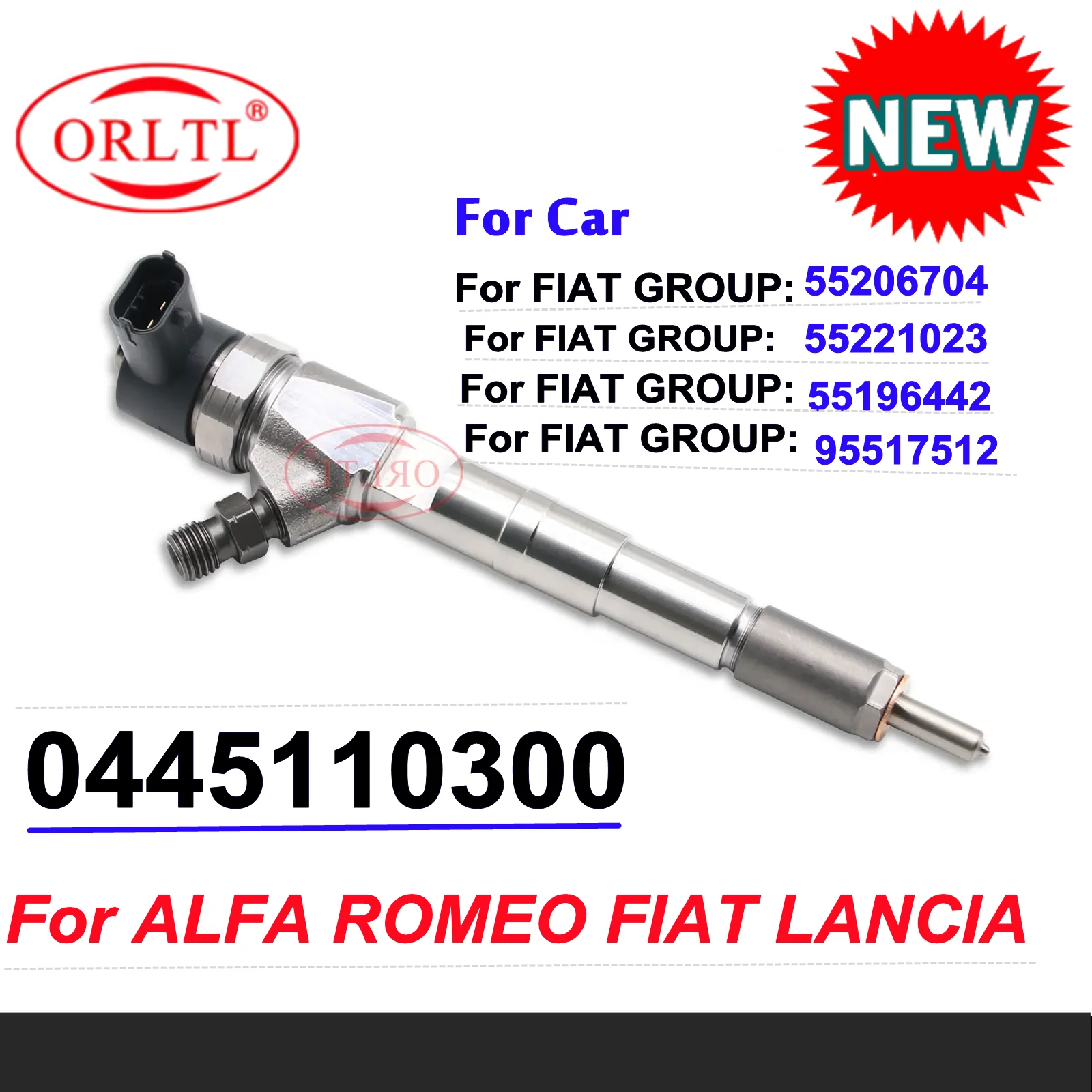 0 445 110 300 Diesel Fuel Injector 0445110300 0986435171 forALFA ROMEO FIAT LANCIA 55206704 55221023 55196442 95517512
0 445 110 300 Diesel Fuel Injector 0445110300 0986435171 forALFA ROMEO FIAT LANCIA 55206704 55221023 55196442 95517512