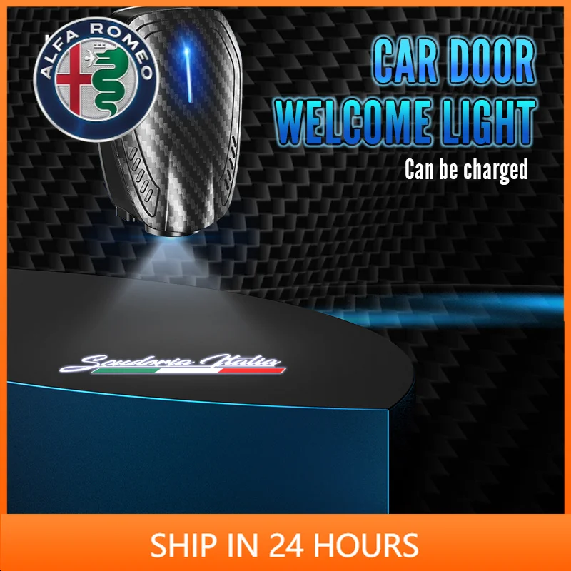 Car Sticker For Alfa Romeo 2PCS Scuderia Italia Logo Emblem Universal LED Car HD Door Light Courtesy Projector Lamp USB Recharge
Car Sticker For Alfa Romeo 2PCS Scuderia Italia Logo Emblem Universal LED Car HD Door Light Courtesy Projector Lamp USB Recharge