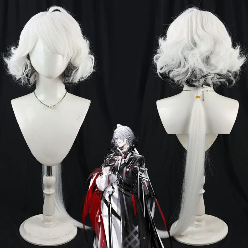 Arknights Bloodlord Monarch of Red Dublinn Cosplay Wig White Hair
Arknights Bloodlord Monarch of Red Dublinn Cosplay Wig White Hair