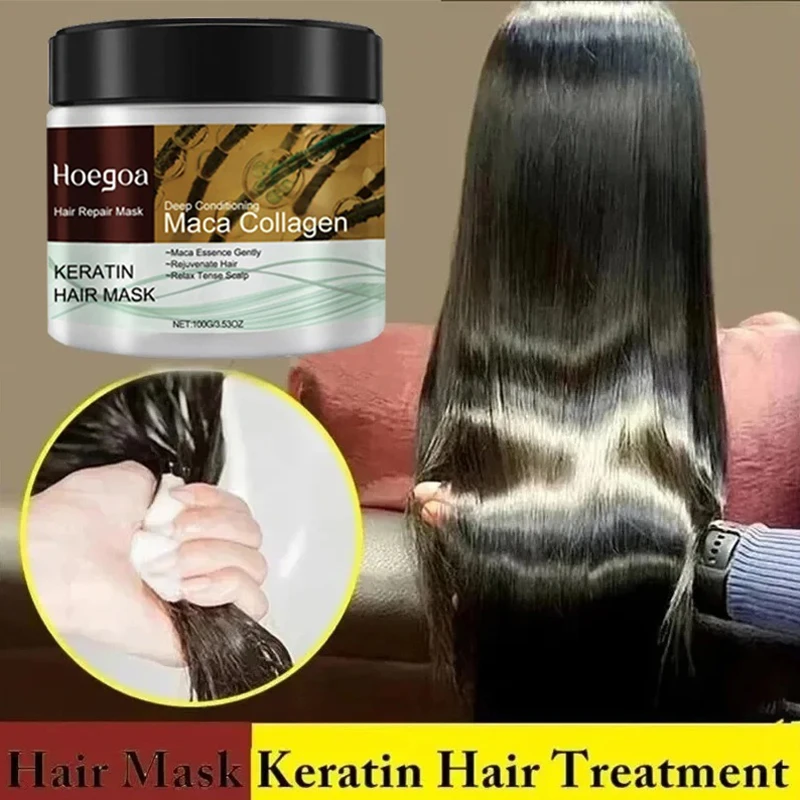 Collagen Keratin Hair Mask Dual Oil Control Moisturizer Conditioner Soft Smooth Frizz Damaged Repair Revitalize Haircare Product
Collagen Keratin Hair Mask Dual Oil Control Moisturizer Conditioner Soft Smooth Frizz Damaged Repair Revitalize Haircare Product