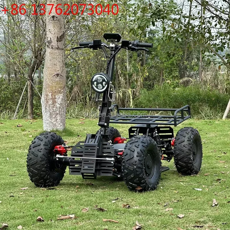 48V electric scooter Off-road electric four-wheel scooter dual-drive four-wheel drive electric vehicle
48V electric scooter Off-road electric four-wheel scooter dual-drive four-wheel drive electric vehicle