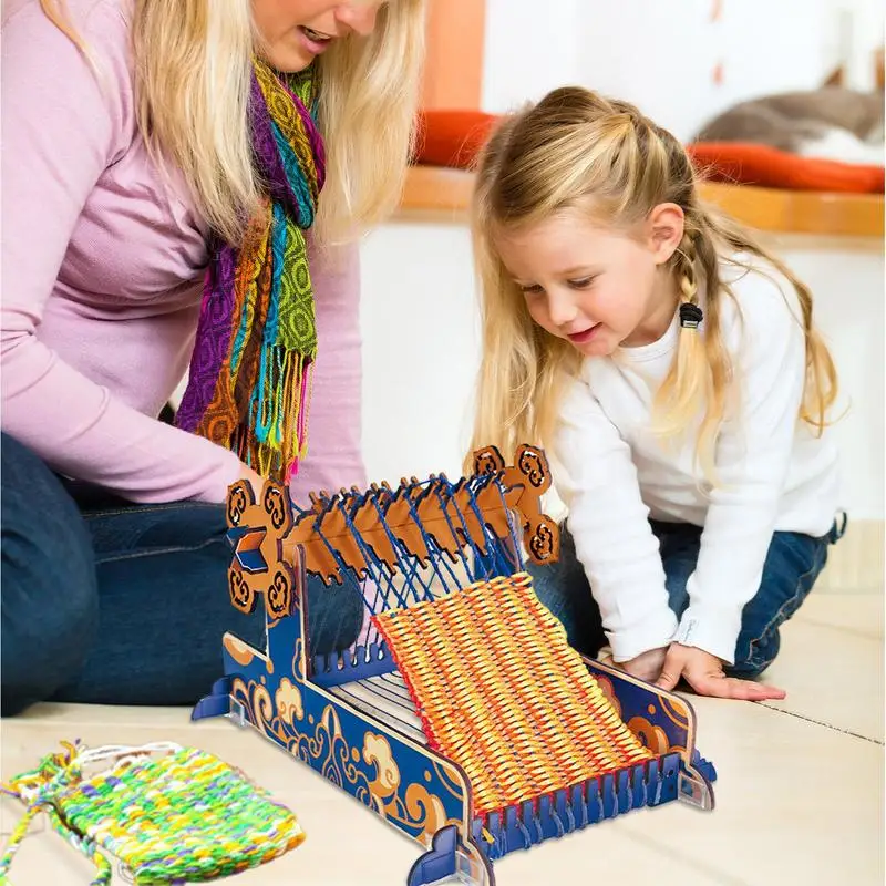 Weaving Kit Toys Crafts Potholder Loops Making Kits Educational Toys Art Supplies For Making Pet Scarves Coasters Mobile Phone
Weaving Kit Toys Crafts Potholder Loops Making Kits Educational Toys Art Supplies For Making Pet Scarves Coasters Mobile Phone